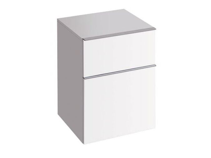 Geberit iCon boční skříňka se zásuvkou, stojící na podlaze 45x47,7x60 cm, lak matný, bílá