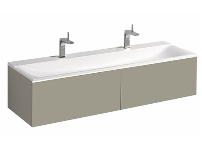Keramag XENO 2 skříňka pod umyvadlo 140cm, šedá mat