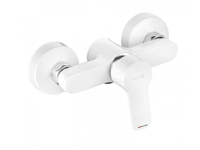 Kludi Pure&Easy sprchová jednopáková baterie DN 15, bílá/chrom