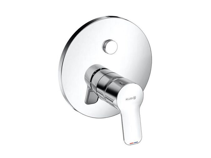 Kludi Pure&Easy podomítková baterie pro 2 spotřebiče, chrom