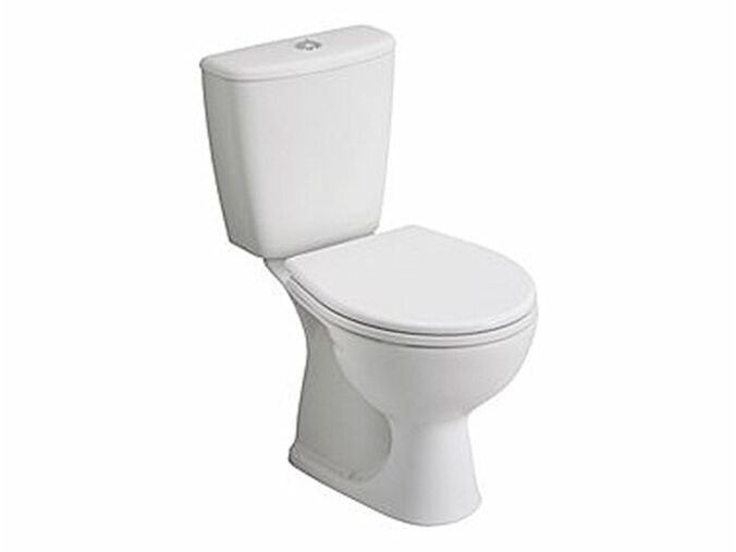 Kolo REKORD klozet kombinační, 3/6l, délka jen 62,5 cm, smontovaný, svislý odpad, bílá