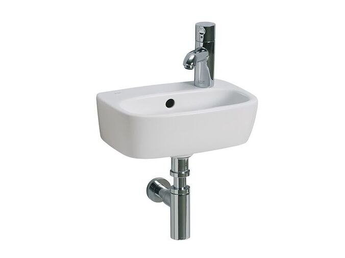 Kolo Style umývátko 36x26 cm, s otvorem pro baterii, s přepadem, bílá