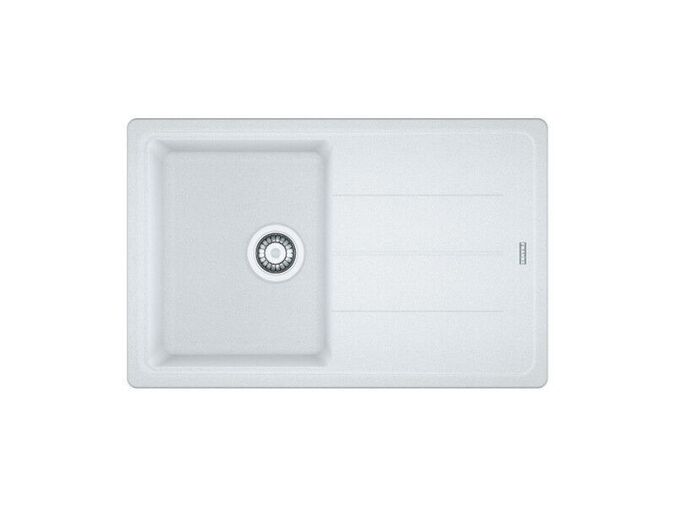 Franke Basis fragranitový dřez BFG 611-78, 780x500 mm, bílá-led
