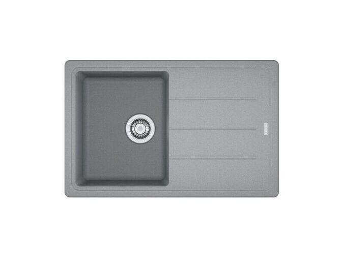 Franke Basis fragranitový dřez BFG 611-78, 780x500 mm, šedý kámen
