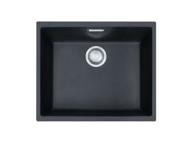 Franke Sirius tectonitový dřez SID 110-50, 525x440mm, černá