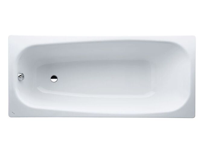 Laufen Moderna Plus ocelová, smaltovaná vana, 170x75 cm, bílá