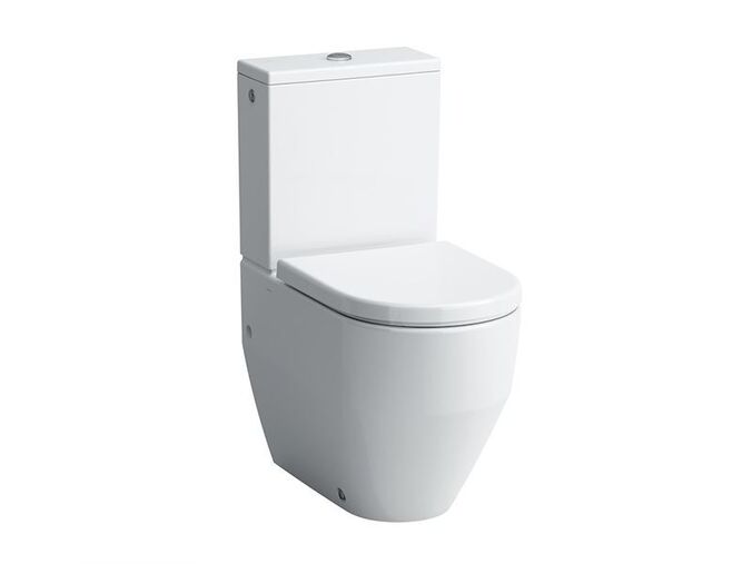 Laufen Pro stojící kombinační klozet 36x65 cm, kapotovaný, hluboké splachování, odpad vario, spodní přívod, LCC, bílá