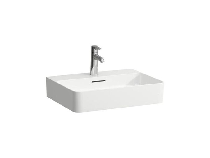 Laufen Val umyvadlo 55x42 cm, otvor pro baterii, s přepadem, bílá