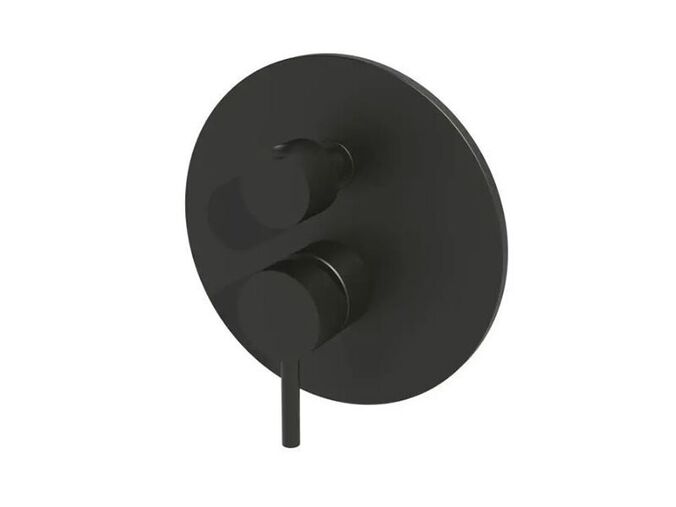 Paffoni Light baterie pod omítku pro 2 spotřebiče, černá mat