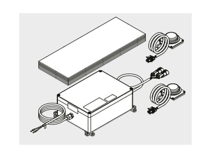 Kaldewei Sound Wave Audio System 6801, pro vany