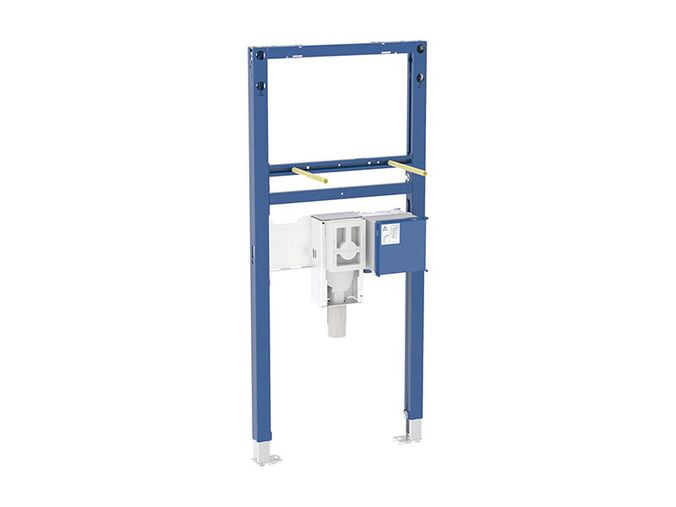 Geberit Duofix montážní prvek pro umyvadlo, 112 cm, stojánková armatura s funkčním boxem pod omítku, se zápachovou uzávěrkou pod omítku