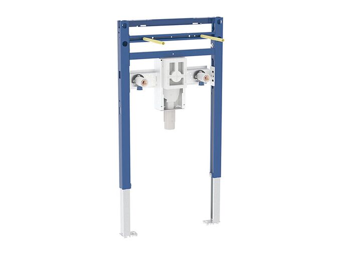 Geberit Duofix montážní prvek pro umyvadlo, 82–98 cm, stojánková armatura, se zápachovou uzávěrkou pod omítku