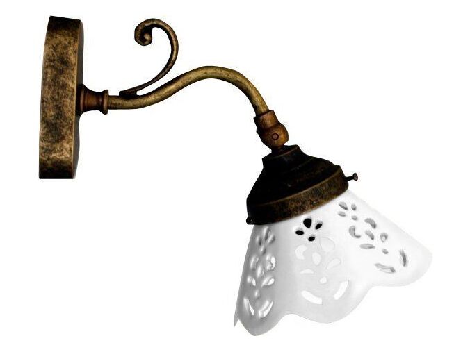 Sapho BARI svítidlo E14, 40W, 230V, keramické stínítko, bronz