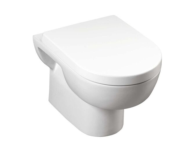 Aqualine MODIS závěsná WC mísa, 36x52cm, bílá