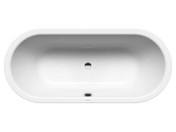 Kaldewei Meisterstück Classic Duo Oval 1111 volně stojící vana 180x80 cm, bílá, Antislip, odhlučněné provedení, odtoková souprava