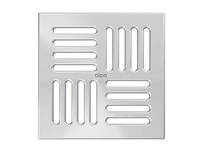 Alcadrain Designová mřížka 143x143mm, nerez