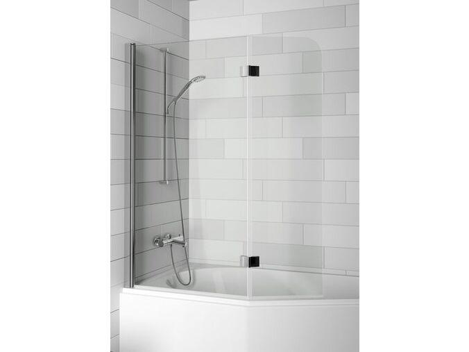 Riho NAUTIC N500 vanová zástěna pro YUKON-NORA, čiré sklo