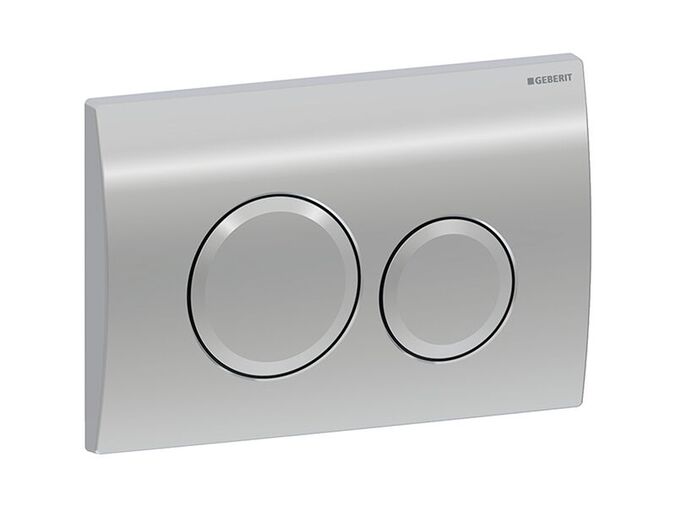 Geberit Delta20 ovladací tlačítko, pro 2 množství splachování, chrom lesk