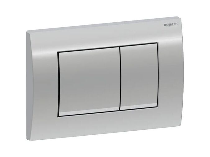 Geberit Delta20 ovládací tlačítko, pro 2 množství splachování, chrom lesk