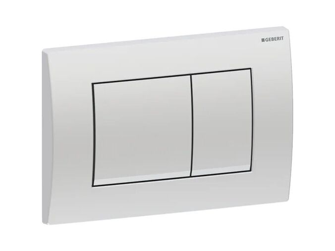 Geberit Delta20 ovládací tlačítko, pro 2 množství splachování, chrom mat