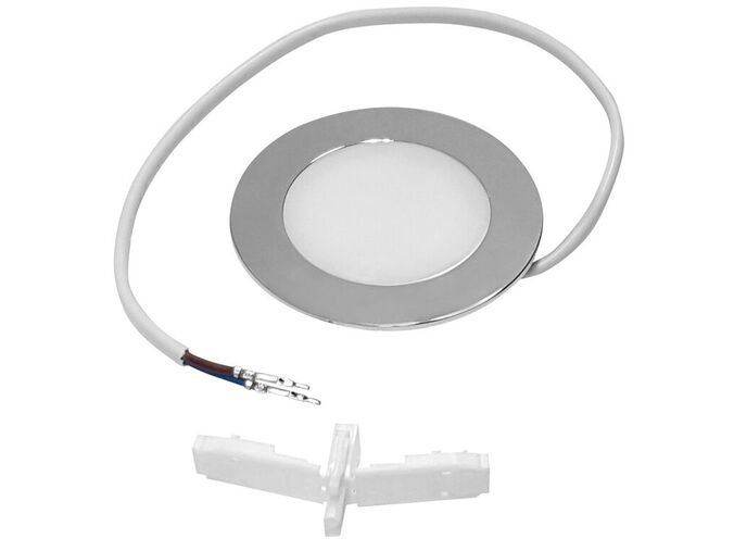 Sapho Zápustné LED světlo 2W, 4000K, 230V pro galerky KORIN, KAWA, ZOJA/KERAMIA FRESH (boční kabel 30cm)