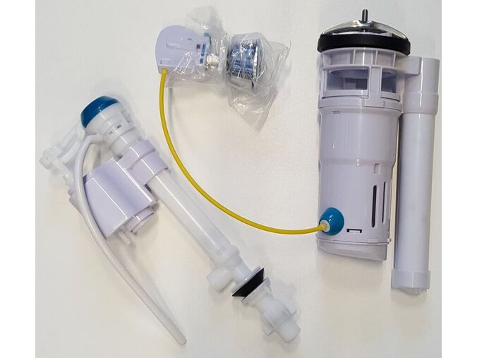 Aqualine HYGIE set napouštěcí+splachovací mechanismus, bovden