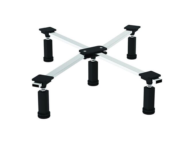 Ideal Standard Strada Nohy ke sprchové vaničce, chrom/černá