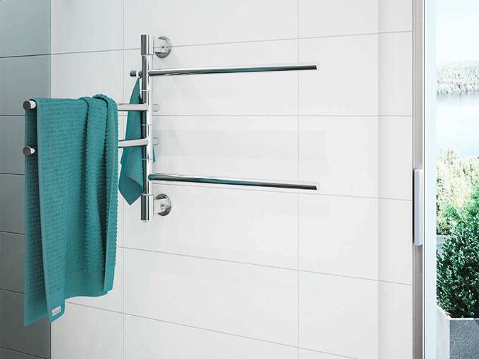 P.M.H. Fenix elektrický sušák, 59,5x54 cm, leštěná nerez - výprodej vzorku