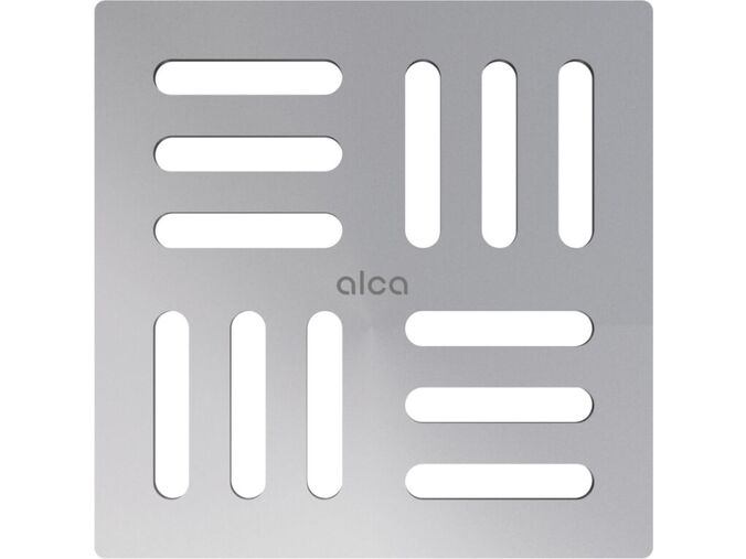 Alcadrain Designová mřížka 102x102mm, nerez