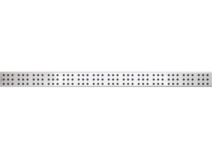 Alcadrain CUBE Rošt pro liniový podlahový žlab 55 cm, nerez lesk