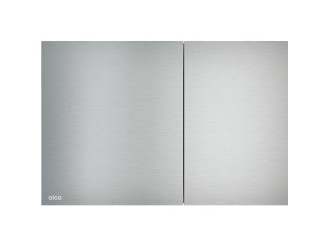 Alcadrain Air Ovládací tlačítko, pro 2 množství splachování, alunox mat
