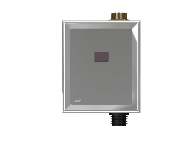 Alcadrain Automatický splachovač WC 12 V, chrom  