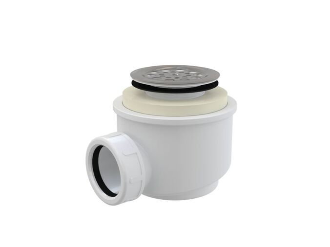 Alcadrain Sifon vaničkový s nerezovou mřížkou pr. 50mm