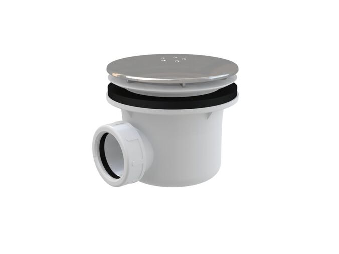 Alcadrain Vaničkový sifon kov LUX průměr 90mm
