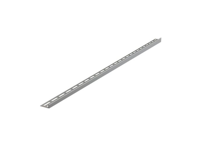 Alcadrain Nerezová lišta pro spádovanou podlahu 100 cm, lem 1,2 cm, levá