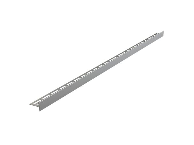 Alcadrain Nerezová lišta pro spádovanou podlahu oboustranná 120 cm, lem 1,4 cm