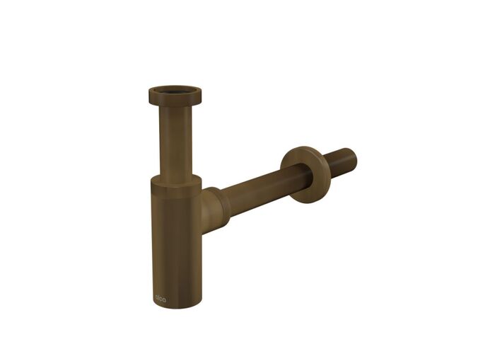 Alcadrain Sifon umyvadlový d32 DESIGN bronz–antic, kov