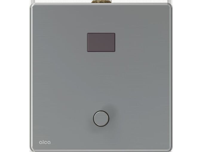 Alcadrain Automatický splachovač pisoáru s manuálním ovládáním 12 V, kov