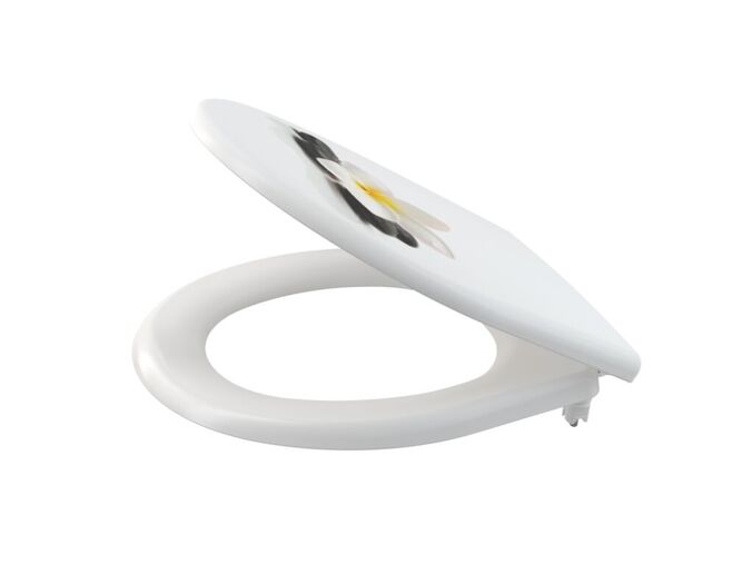 Alcadrain Wc sedátko univerzální Softclose, Duroplast, Flower