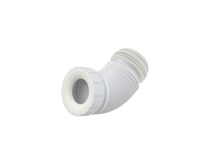 Alcadrain Flexi napojení k WC 26-65 cm, bílá