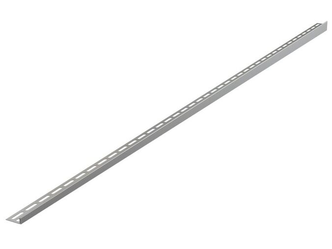 Alcadrain Nerezová lišta pro spádovanou podlahu 160 cm, lem 1,2 cm, levá