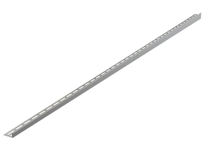 Alcadrain Nerezová lišta pro spádovanou podlahu 160 cm, lem 1,4 cm, levá