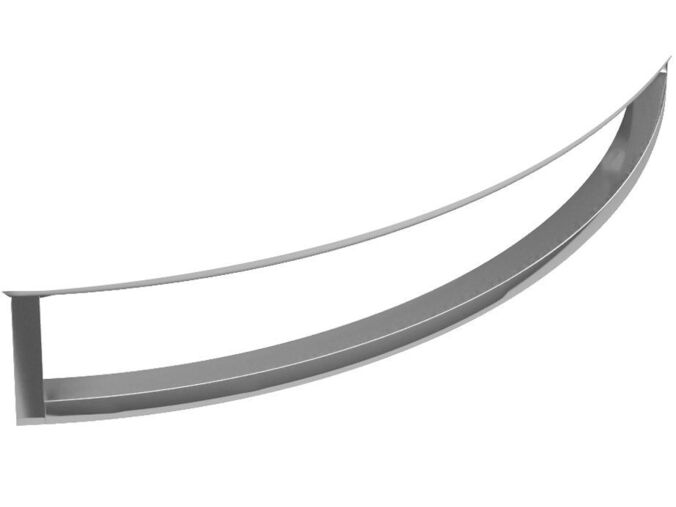 GSI NORM čelní držák ručníků 60cm, pro umyvadlo 8645111, chrom