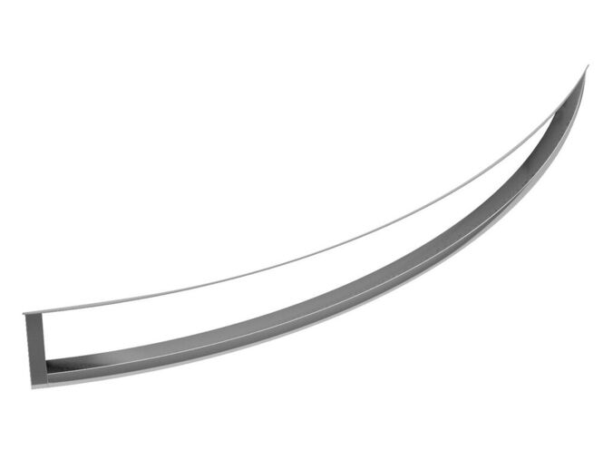GSI NORM čelní držák ručníků 80cm, pro umyvadlo 8644111, chrom
