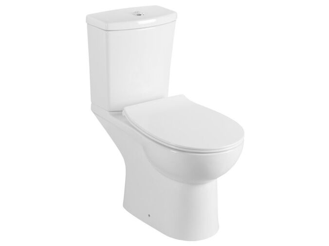 Sapho KAIRO WC kombi, zadní odpad, bílá