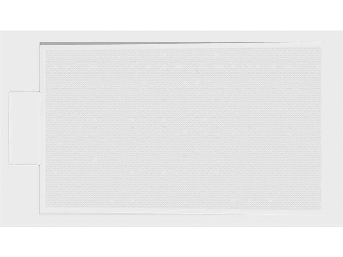 Gelco EMA sprchová vanička z litého mramoru, obdélník 140x80cm, bílá