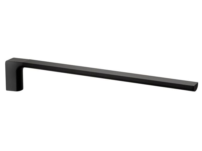 Gedy PIRENEI pevný držák ručníků 410mm, černá mat