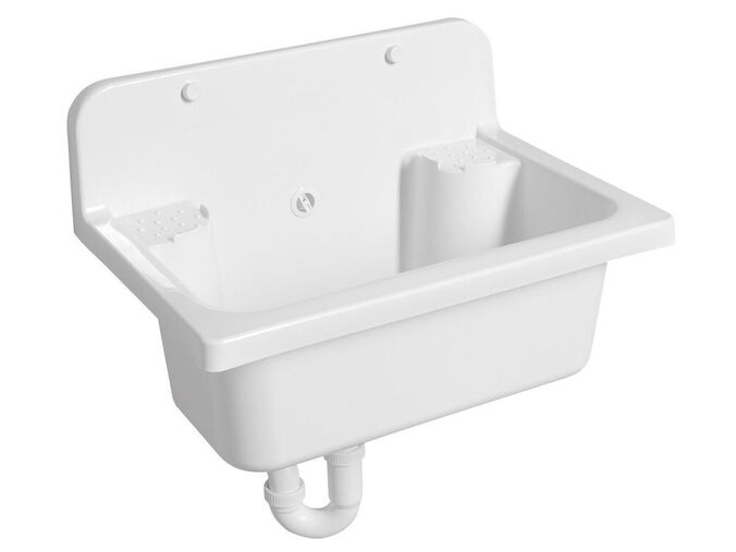 Aqualine Závěsná výlevka 55x37cm, plast, bílá