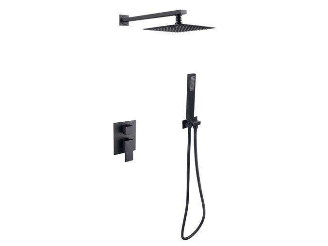 BESCO Modern Podomítkový sprchový set SLIM MODERN/VARIUM II Černá