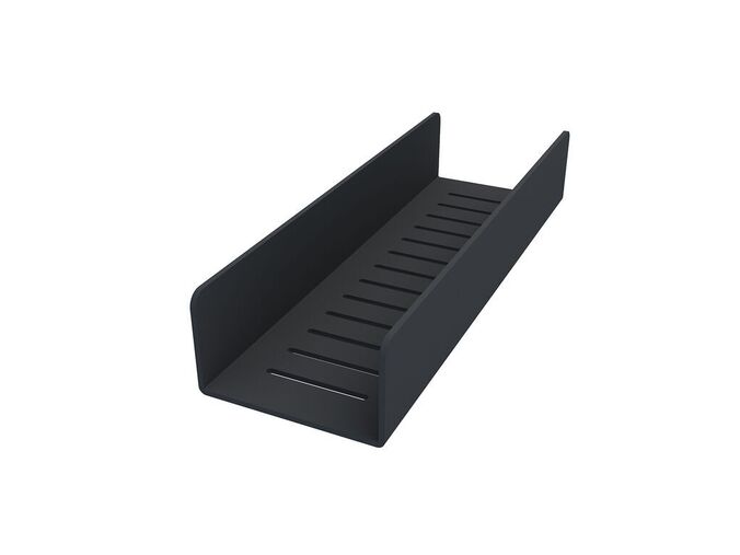 Nimco Police polička 30 cm, černá mat